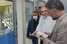 گزارش تصویری از بازدید رئیس محترم جهاددانشگاهی از پژوهشکده سرطان معتمد