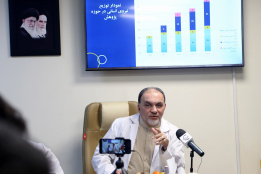 بازدید جمعی از نخبگان علمی جوان و دارندگان مدال‌های المپیادی کشوری از پژوهشگاه ملی سرطان جهاد دانشگاهی