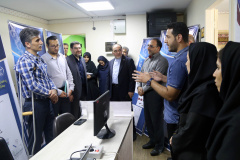 بازدید معاون سازمان برنامه و بودجه از آخرین دستاوردهای پژوهشکده سرطان معتمد