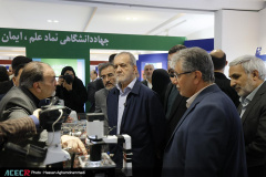 بازدید رئیس جمهور از دستاوردهای پژوهشگاه ملی سرطان جهاددانشگاهی