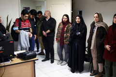 بازدید جمعی از اعضای هیات علمی و دانشجویان مقطع کارشناسی ارشد و دکتری دانشکده بیوتکنولوژی دانشگاه تهران از پژوهشگاه ملی سرطانِ جهاددانشگاهی