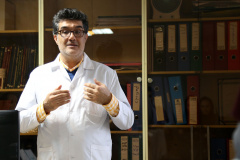 بازدید جمعی از اعضای هیات علمی و دانشجویان مقطع کارشناسی ارشد و دکتری دانشکده بیوتکنولوژی دانشگاه تهران از پژوهشگاه ملی سرطانِ جهاددانشگاهی