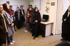 بازدید جمعی از اعضای هیات علمی و دانشجویان مقطع کارشناسی ارشد و دکتری دانشکده بیوتکنولوژی دانشگاه تهران از پژوهشگاه ملی سرطانِ جهاددانشگاهی