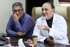 بازدید جمعی از اعضای هیات علمی و دانشجویان مقطع کارشناسی ارشد و دکتری دانشکده بیوتکنولوژی دانشگاه تهران از پژوهشگاه ملی سرطانِ جهاددانشگاهی