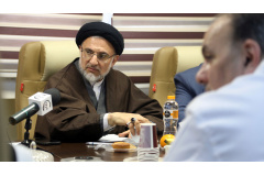 بازدید رئیس سازمان اوقاف و امور خیریه از پژوهشگاه ملی سرطان