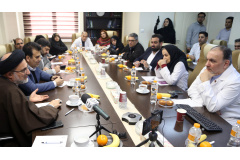 بازدید رئیس سازمان اوقاف و امور خیریه از پژوهشگاه ملی سرطان