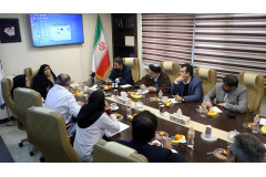 بازدید رئیس سازمان اوقاف و امور خیریه از پژوهشگاه ملی سرطان