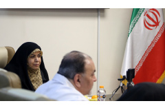 بازدید رئیس سازمان اوقاف و امور خیریه از پژوهشگاه ملی سرطان