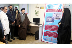 بازدید رئیس سازمان اوقاف و امور خیریه از پژوهشگاه ملی سرطان
