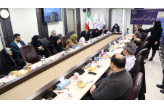 بازدید خانم دکتر زهرا سادات مشیر عضو ستاد ملی زن و خانواده از کلینیک فوق‌تخصصی پژوهشگاه ملی سرطان