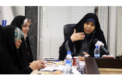 بازدید خانم دکتر زهرا سادات مشیر عضو ستاد ملی زن و خانواده از کلینیک فوق‌تخصصی پژوهشگاه ملی سرطان