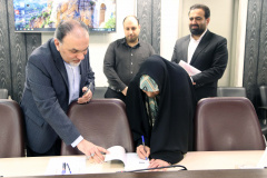 بازدید خانم دکتر زهرا سادات مشیر عضو ستاد ملی زن و خانواده از کلینیک فوق‌تخصصی پژوهشگاه ملی سرطان