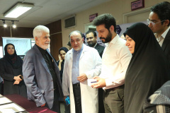 بازدید اعضای کمیسیون بهداشت و درمان مجلس از پژوهشگاه ملی سرطان