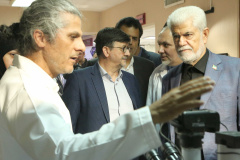 بازدید اعضای کمیسیون بهداشت و درمان مجلس از پژوهشگاه ملی سرطان