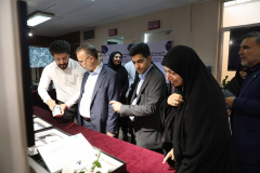 بازدید اعضای کمیسیون بهداشت و درمان مجلس از پژوهشگاه ملی سرطان